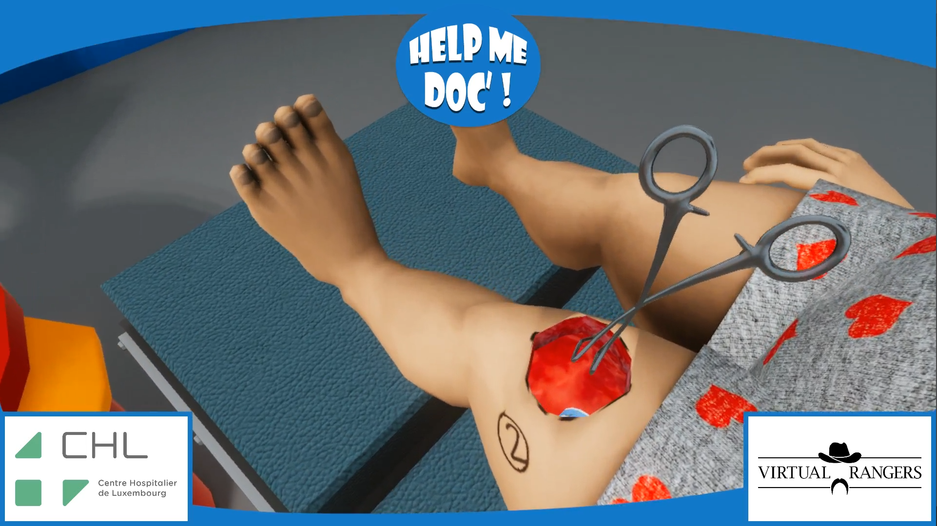 Help Me Doc VR Medial Game Virtual Rangers