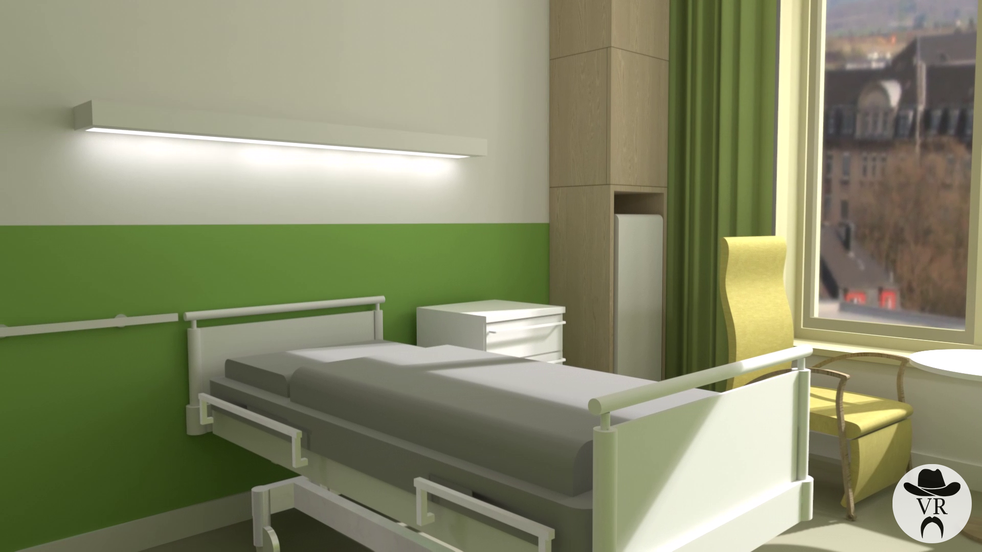CHEM Virtual Reality Hospital Room