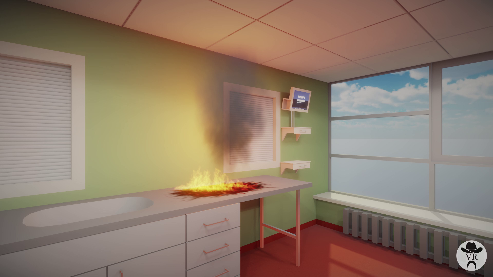 CHL formation évacuation incendie en réalité virtuelle